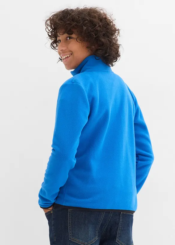 Lot de 2 vestes polaires à col montant, bonprix