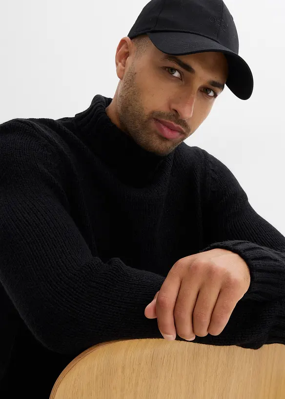 Pull col roulé, bonprix