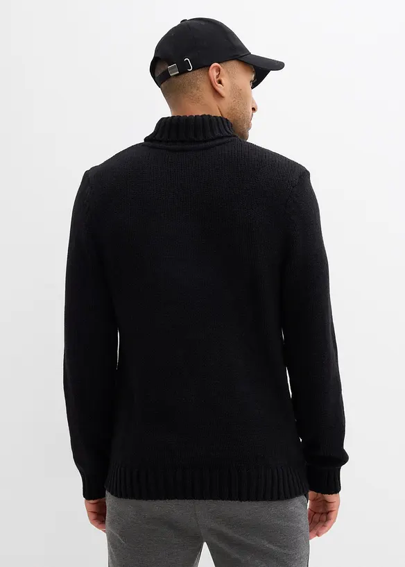 Pull col roulé, bonprix