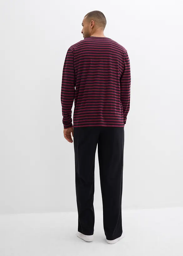 Pyjama 100% coton à manches longues, bonprix