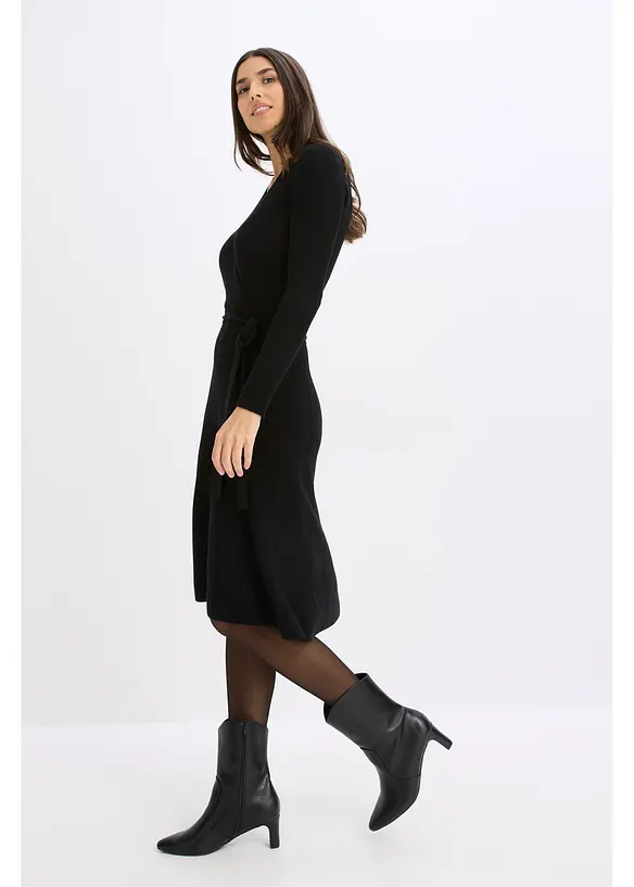 Robe en maille, bonprix