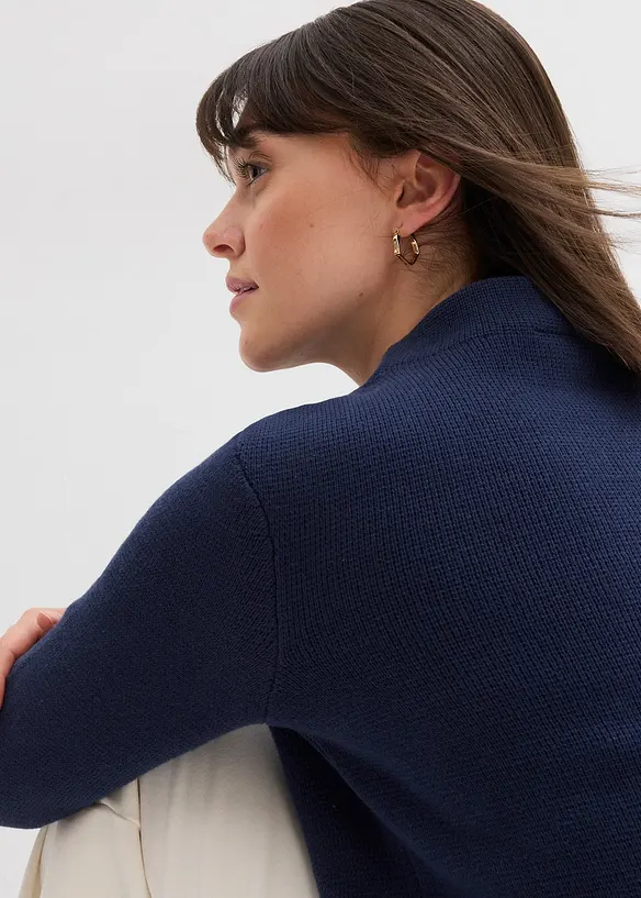 Pull à col montant, bonprix