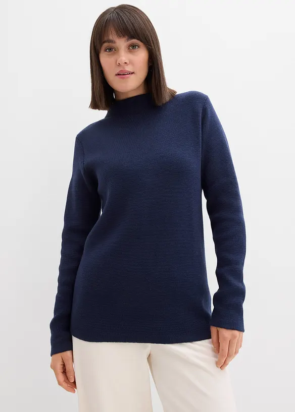 Pull à col montant, bonprix