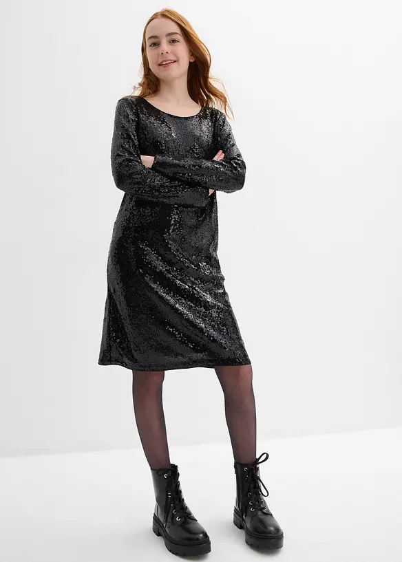 Robe à sequins, bonprix