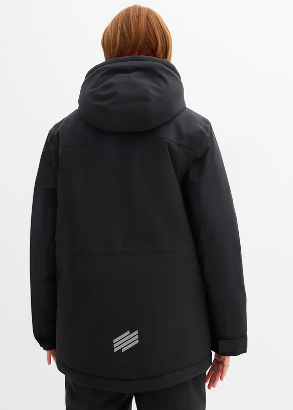 Parka de ski imperméable à détails sportifs, bonprix