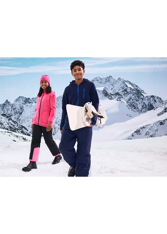 Veste polaire douce à poches zippées, bonprix