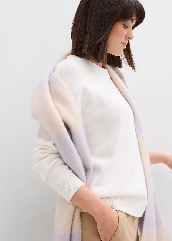 Pull oversize 100% coton, bonprix