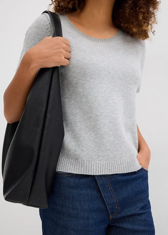 Pull manches courtes, bonprix