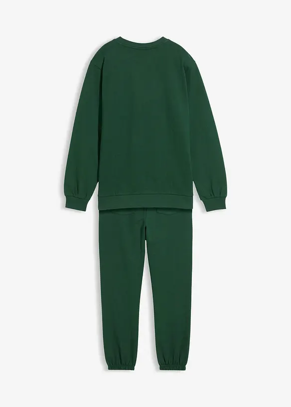 Sweat et jogging 100% coton (ens. 2 pces), bonprix