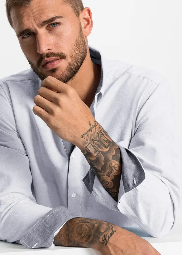 Chemise Oxford classique 100% coton, Regular, bonprix