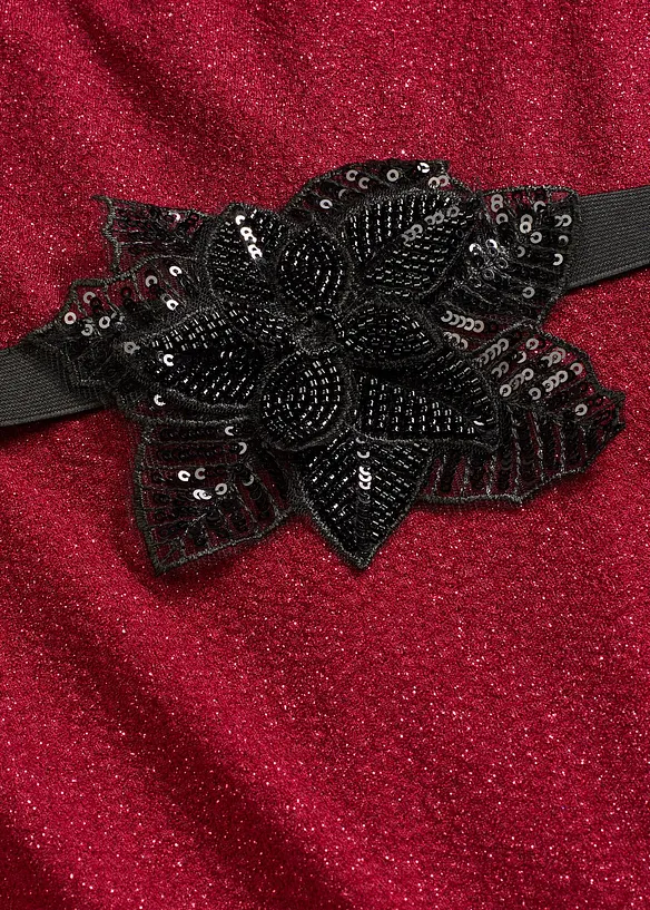 Robe une épaule brillante, bonprix