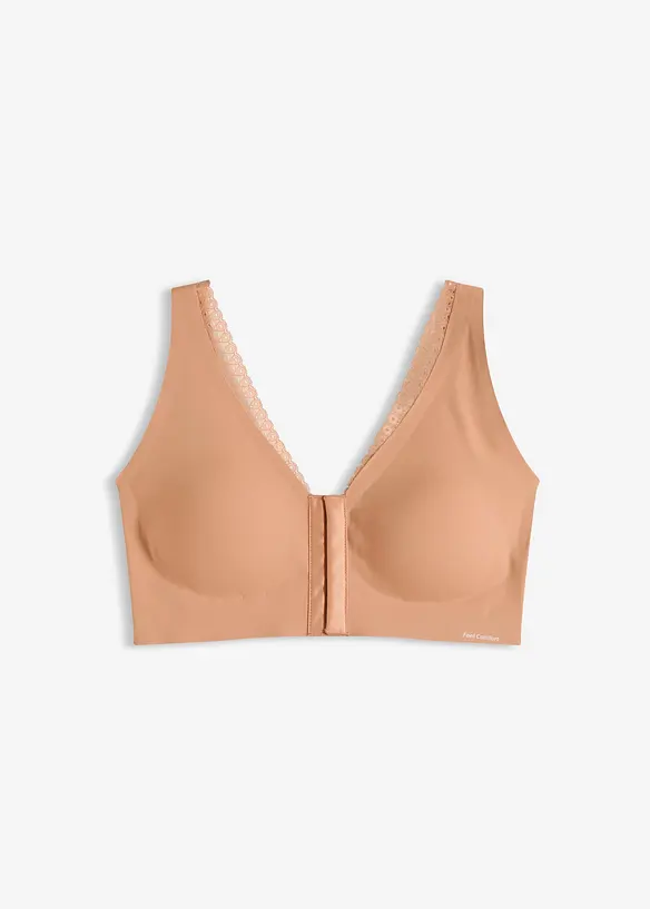 Soutien-gorge Feel Comfort rembourré à découpe laser sans armatures avec fermeture sur le devant, bonprix