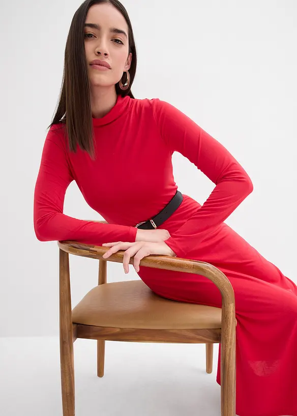 Robe en jersey doux, bonprix