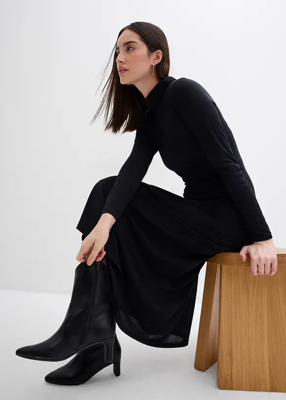 Robe en jersey doux, bonprix