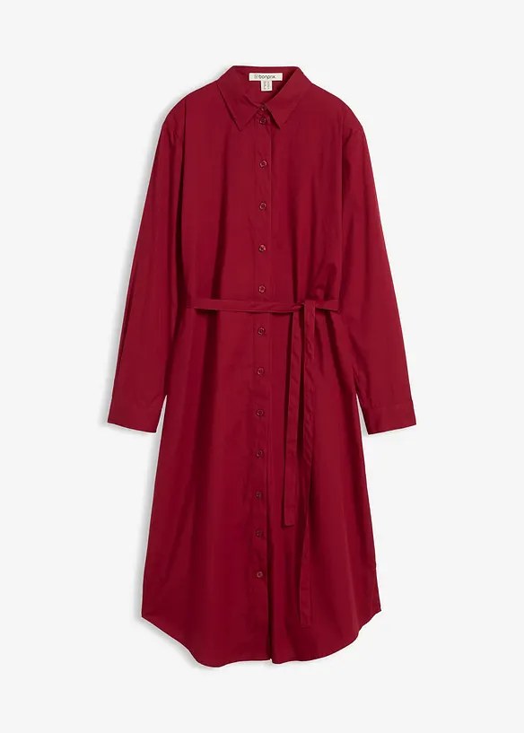 Robe midi 100% coton, bonprix