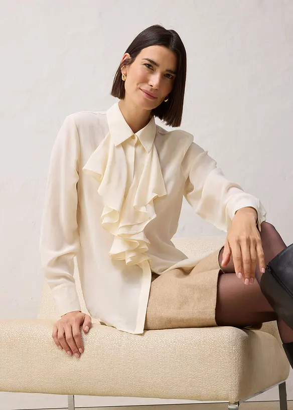 Chemisier avec soie, bonprix