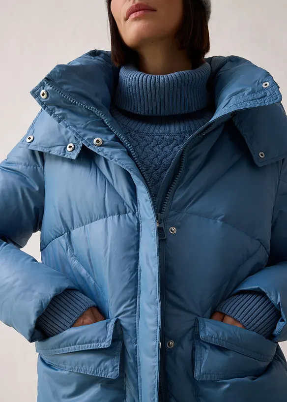 Doudoune longue déperlante, bonprix