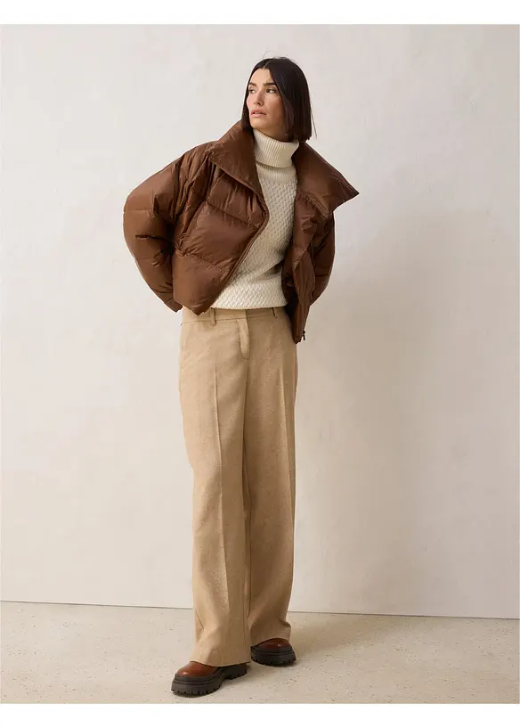 Doudoune courte et déperlante, bonprix