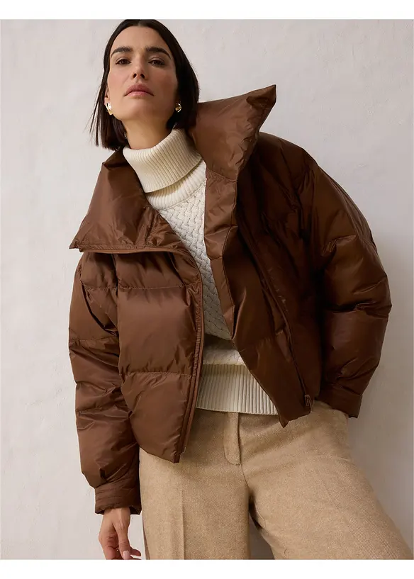 Doudoune courte et déperlante, bonprix