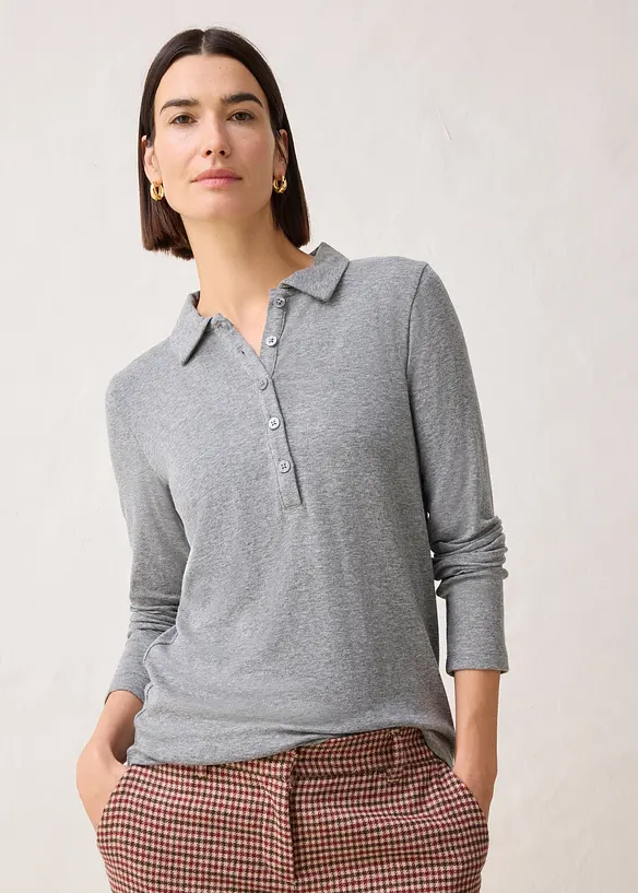 Polo avec laine, bonprix