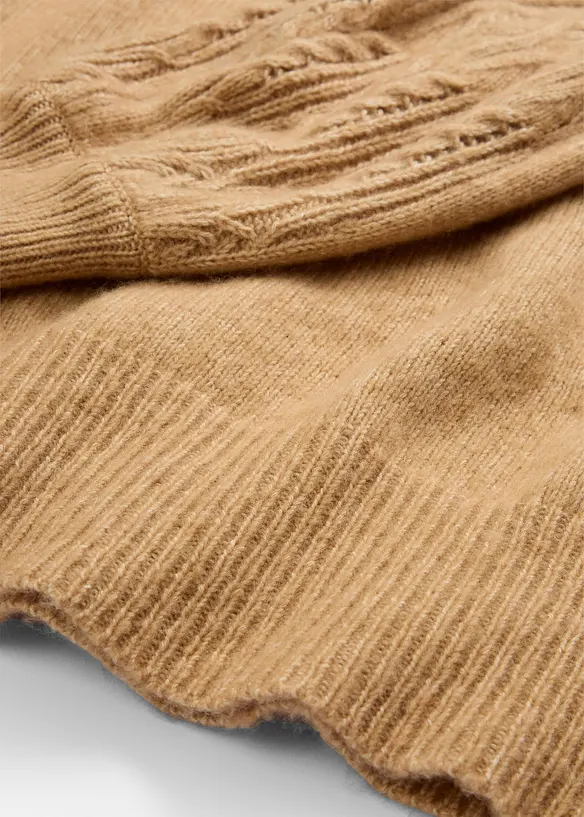 Pull en laine majoritaire, bonprix