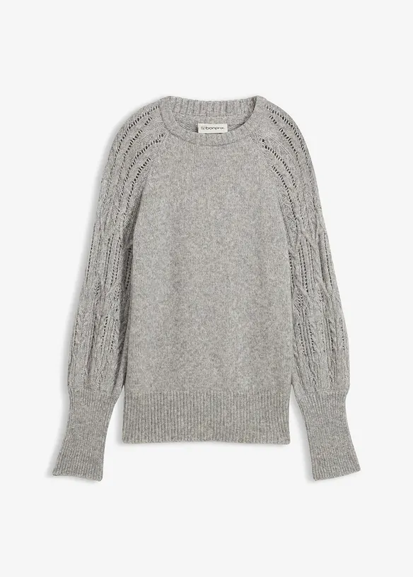 Pull en laine majoritaire, bonprix
