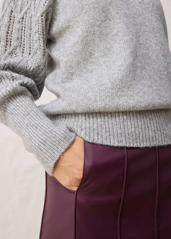 Pull en laine majoritaire, bonprix