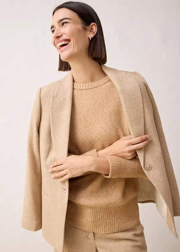 Pull en laine majoritaire, bonprix