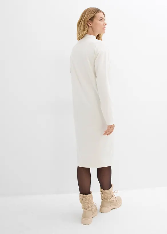 Robe midi en viscose mélangée, bonprix