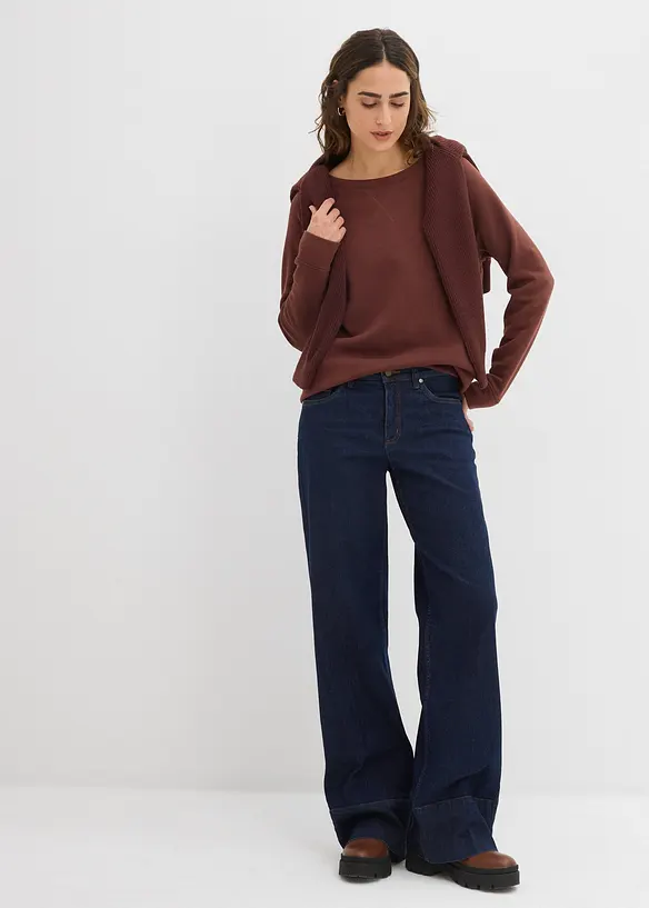 Sweat-shirt basique, bonprix