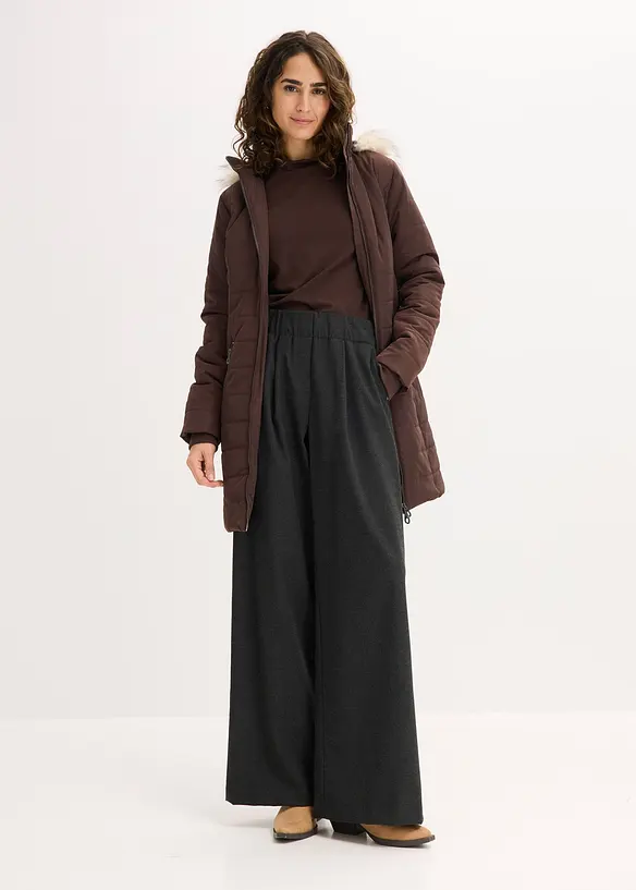 Manteau matelassé avec ceinture, bonprix