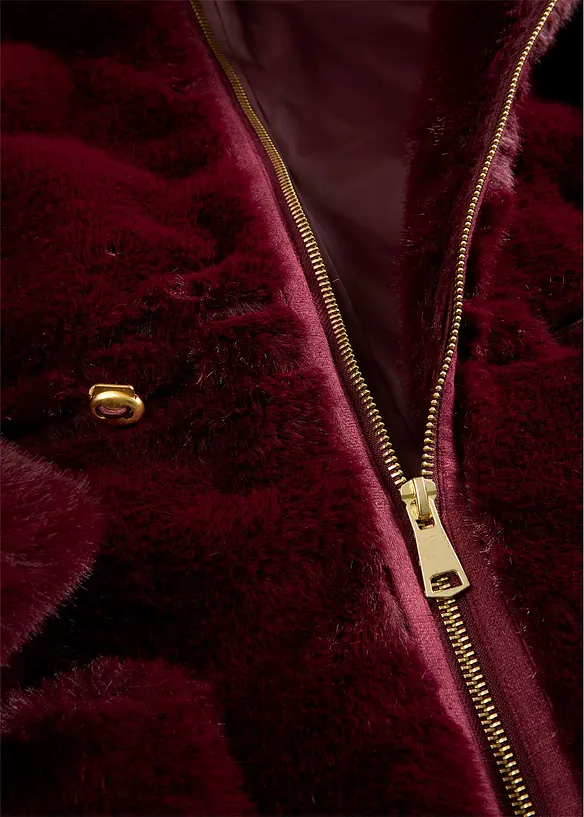 Manteau peluche, bonprix