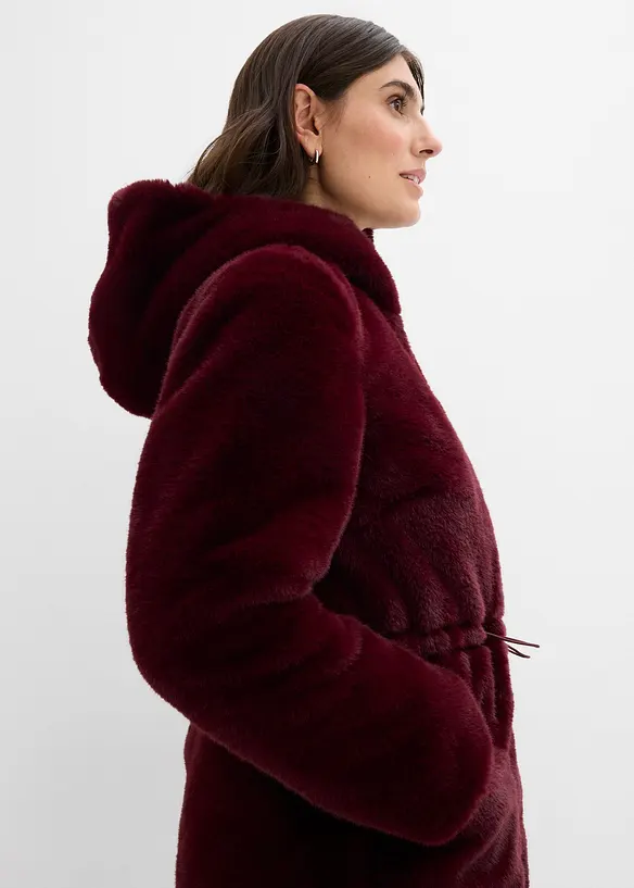 Manteau peluche, bonprix