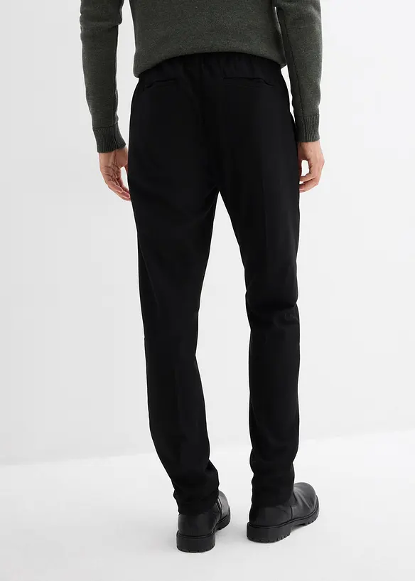 Pantalon jogger aspect laine, regular, bonprix