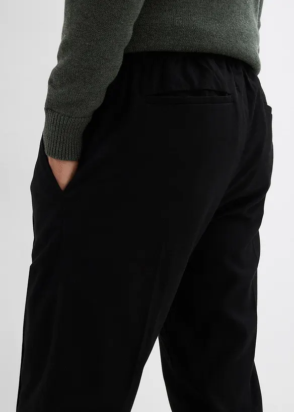 Pantalon jogger aspect laine, regular, bonprix