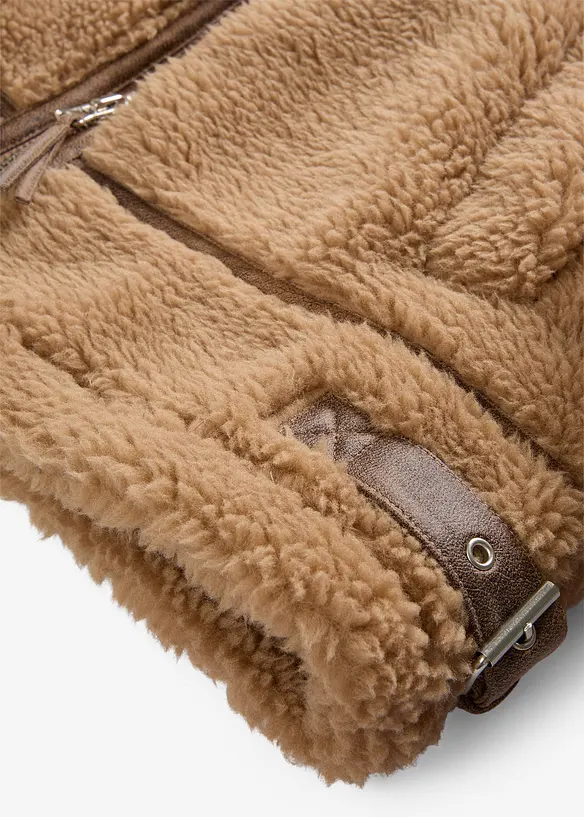 Veste en sherpa, bonprix