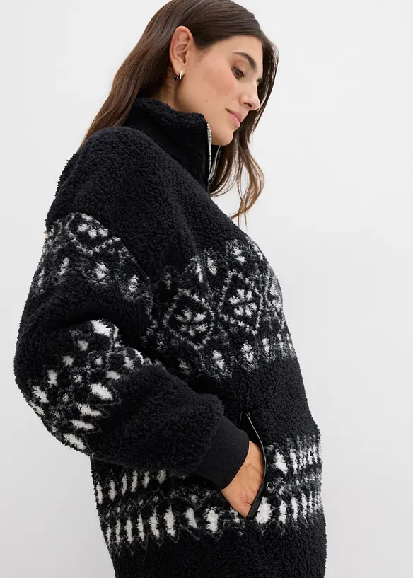 Sweat camionneur en sherpa, bonprix