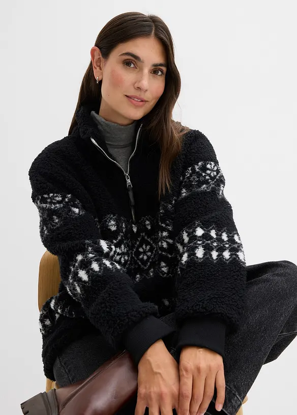 Sweat camionneur en sherpa, bonprix