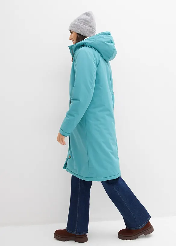 Manteau d’hiver avec doublure capuche en polaire peluche, bonprix