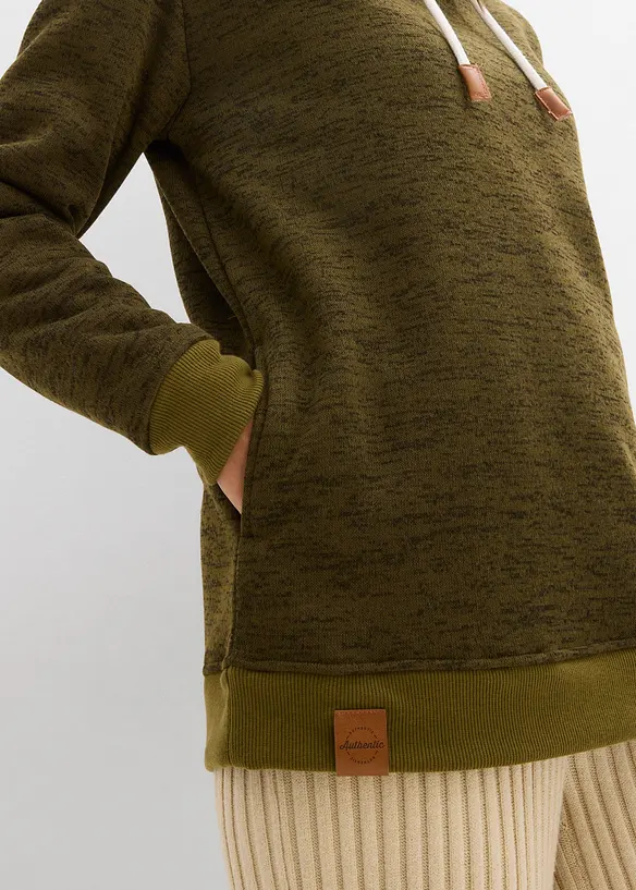 Sweat-shirt long, bonprix