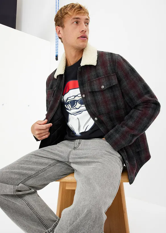 T-shirt de Noël 100% coton, bonprix