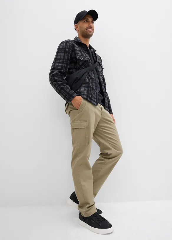 Polaire zipp&eacute;e &agrave; col montant, bonprix