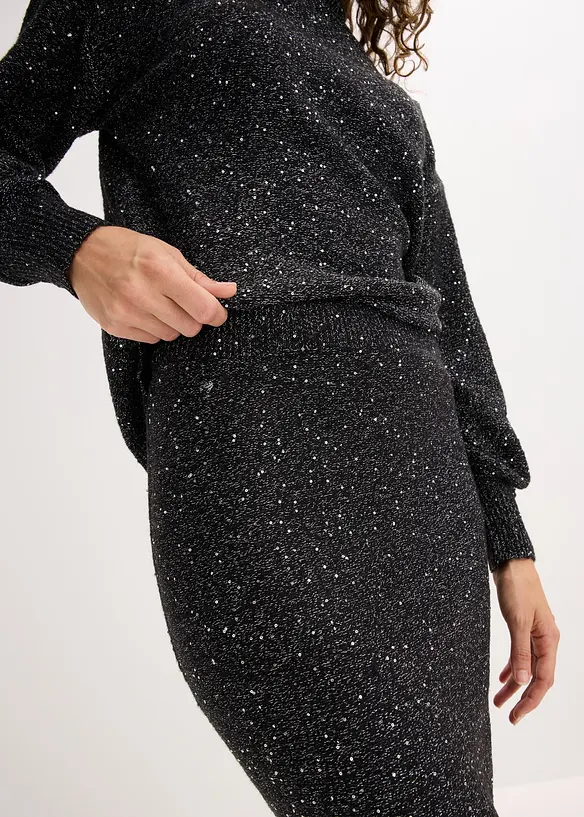 Jupe en maille, bonprix