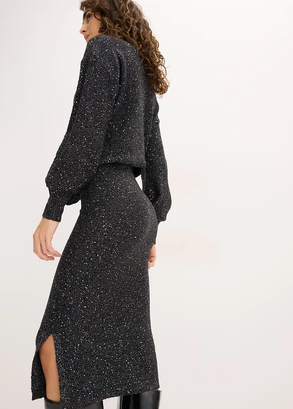 Jupe en maille, bonprix