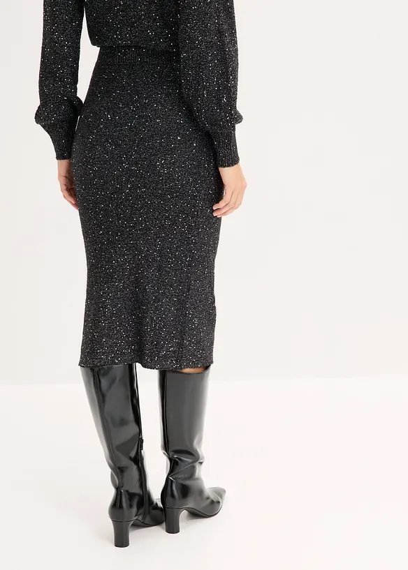 Jupe en maille, bonprix