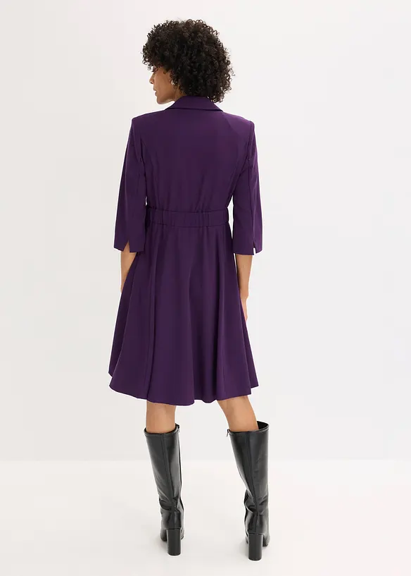 Robe blazer à jupe évasée, bonprix