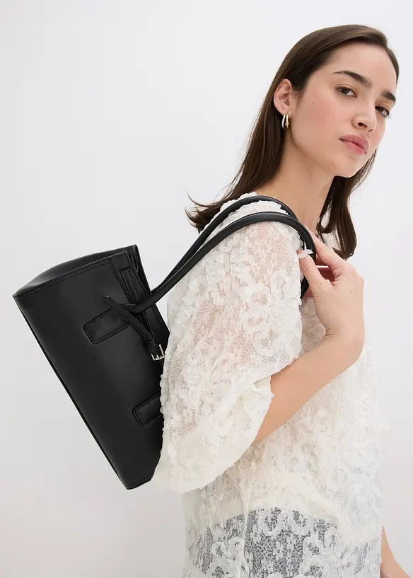 Blouse &agrave; motif floral textur&eacute;, bonprix