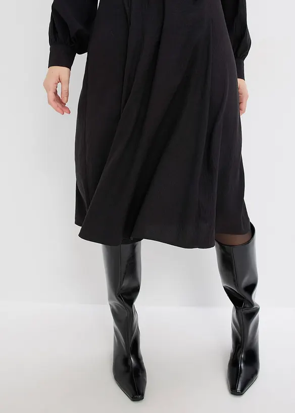 Robe midi avec perles, bonprix