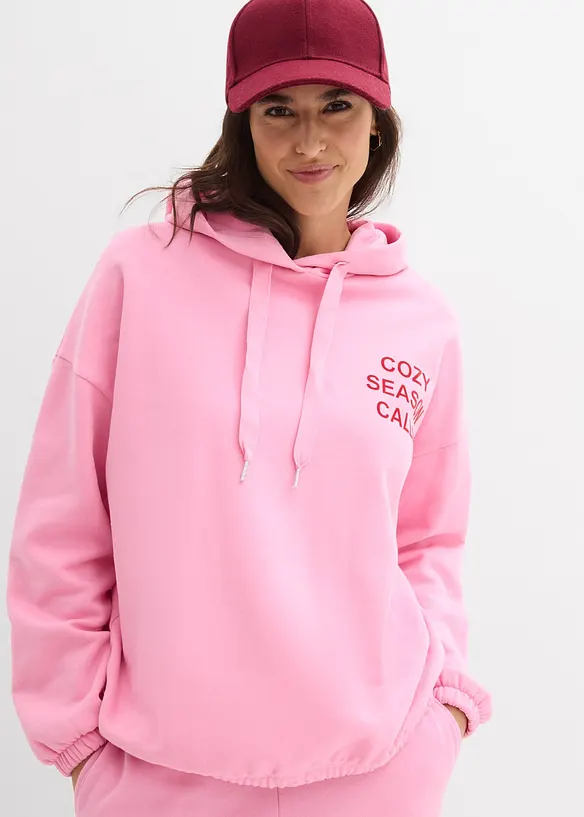 Sweat oversize 100% coton, bonprix