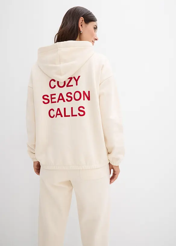 Sweat oversize 100% coton, bonprix